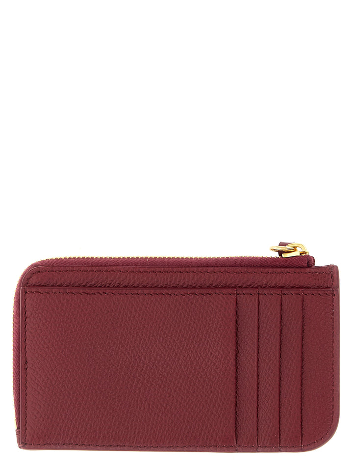 Valentino Garavani Vlogo Signature Wallets and Card Holders - Bordeaux | 4936ff02273bbd471e9d6d911821a3aba1bb89e2