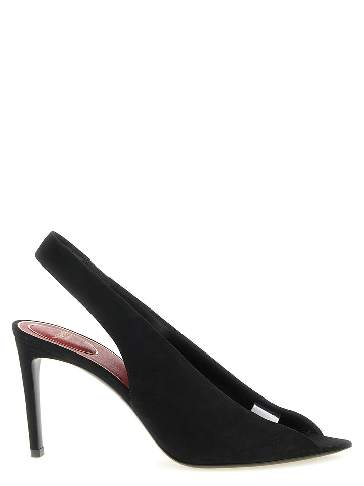 Valentino Garavani Révélé Sandals - Black | 9cad6f4340c1f55df274849de36189de77dbcca1