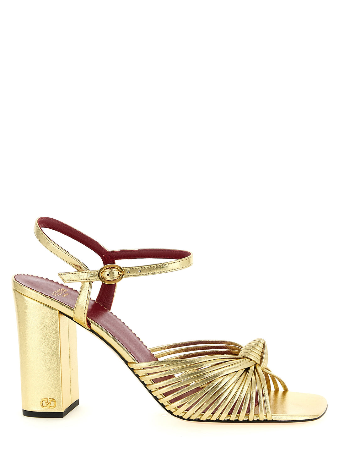 Valentino Garavani Annet Sandals - Gold | 7146ff5565ac481db190229e2b7d7eb6fbeae4e4
