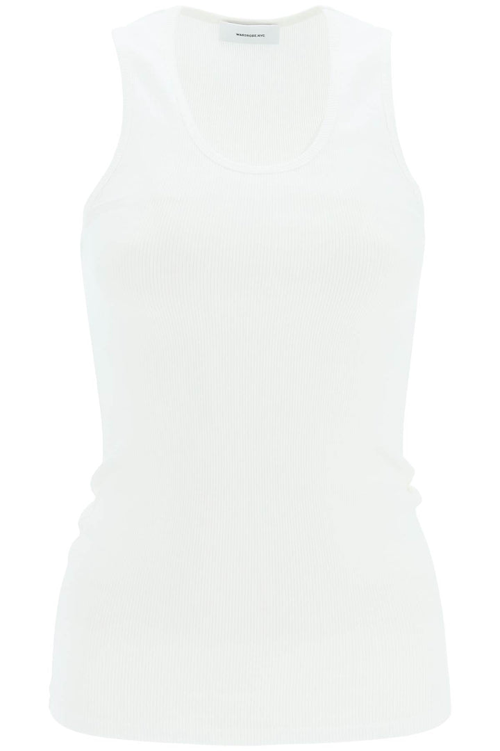 Ribbed Cotton Tank Top