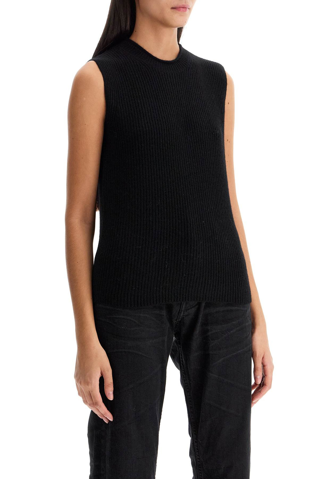 Cashmere Sleeveless Sweater