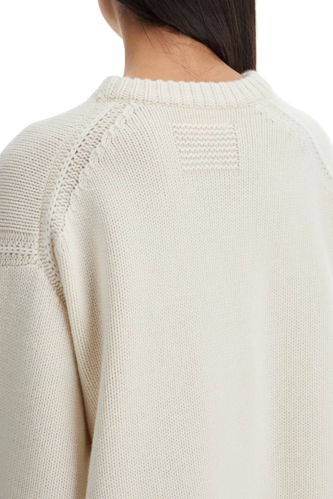 Crew Neck Sweater In Cashmere