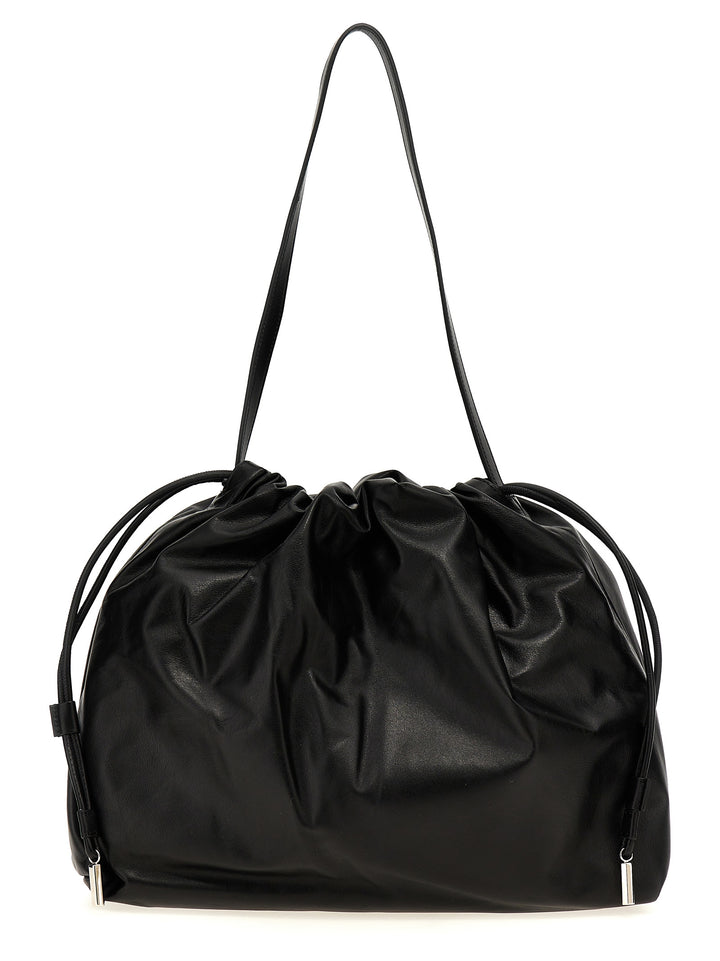 Angy Hobo Shoulder Bags Black