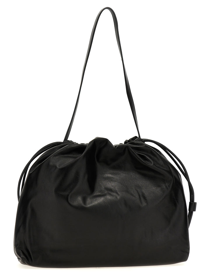 Angy Hobo Shoulder Bags Black