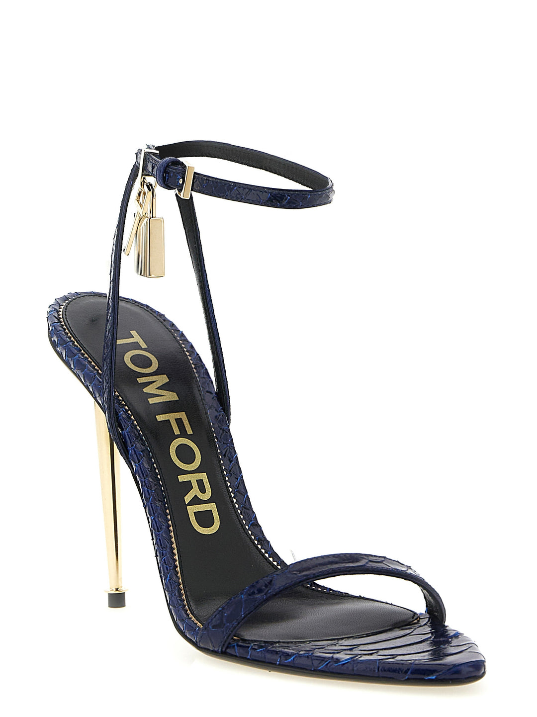 Tom Ford Padlock Sandals - Blue | bcd7f08267b3dc0080b8f3f266767f559b2ec932