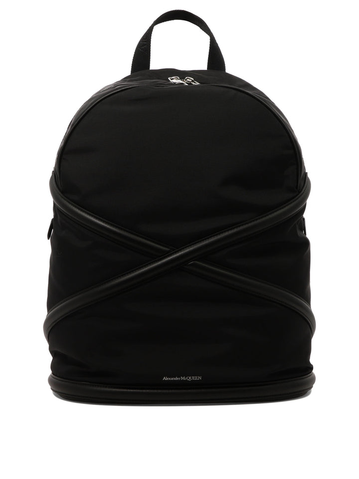 Alexander Mcqueen Harness Backpacks & Travels - Black | 24d76af31f21e9ccfe9f718fb6e3fe9db500f181