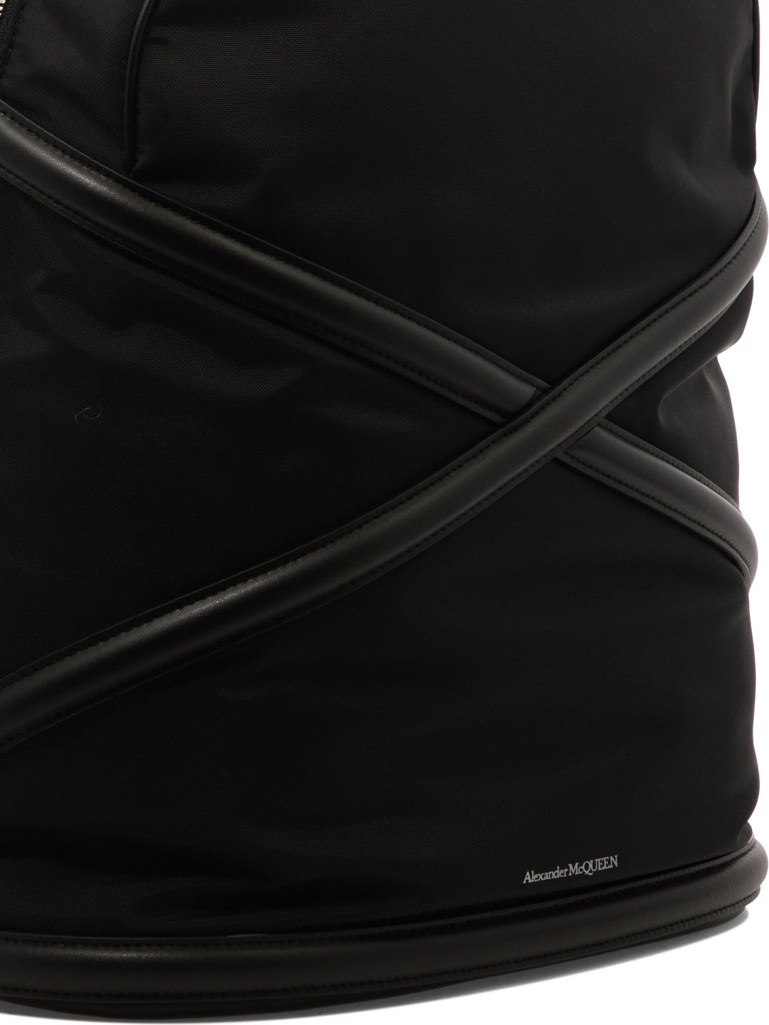 Alexander Mcqueen Harness Backpacks & Travels - Black | 7ee19b4d185a7ee58bdc5442f2e113b210f3088b