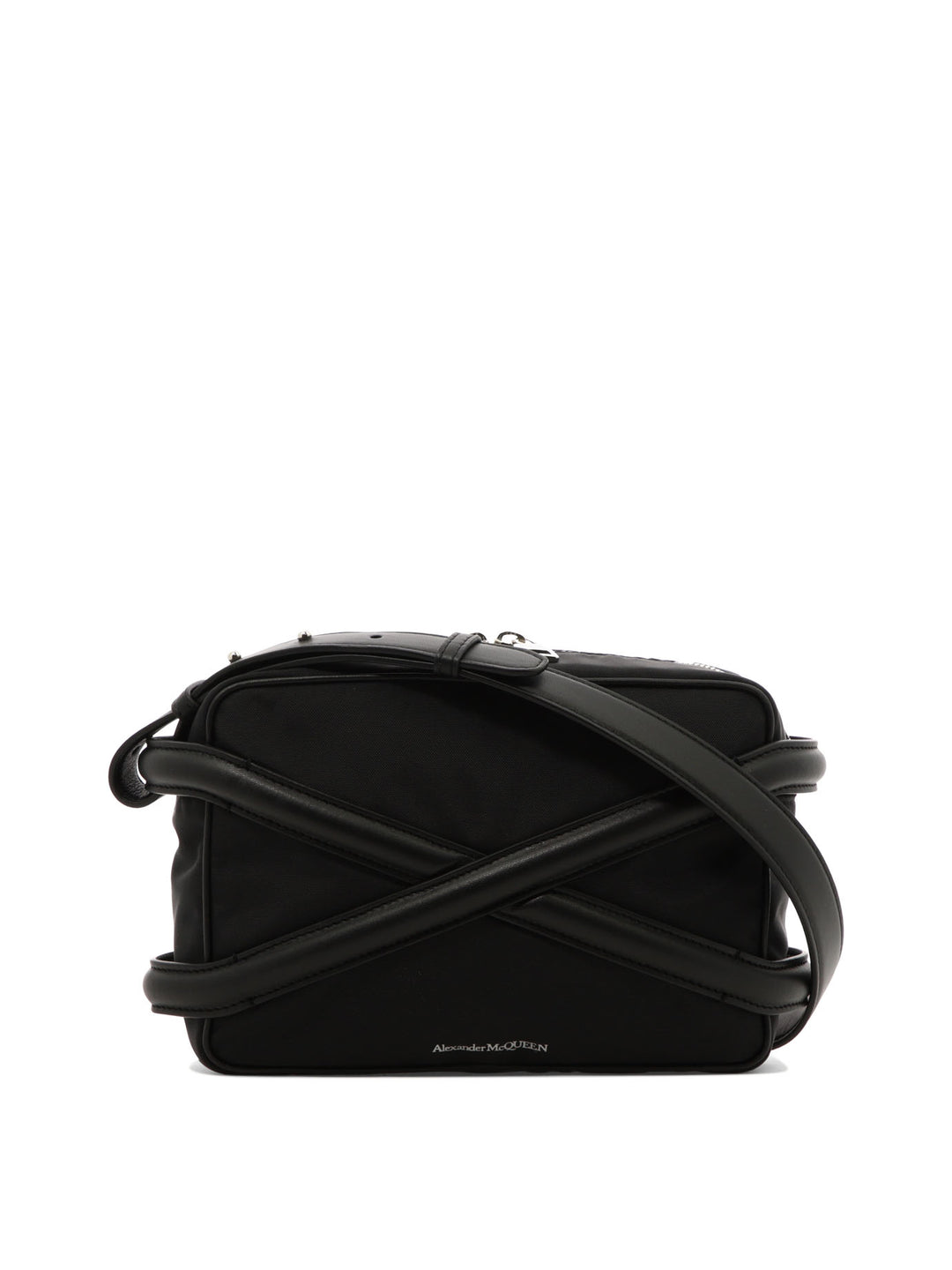 Alexander Mcqueen Harness Camera Crossbody Bags - Black | 117fdb845b71fb70b72b63766f3e2a7706f65cc5
