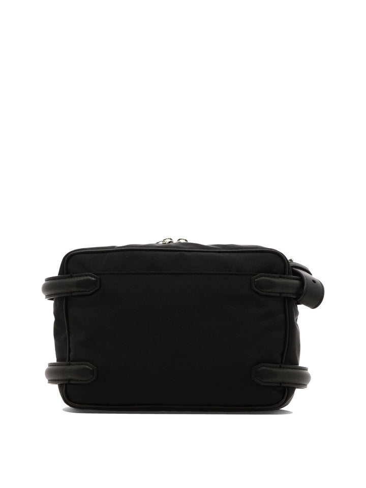 Alexander Mcqueen Harness Camera Crossbody Bags - Black | 94422caa09aed23f94f671d55f96837f6ce83f45