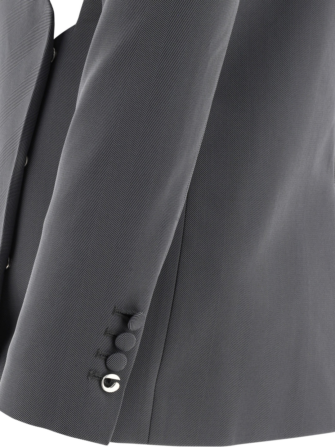 Coperni Twisted Cut-Out Jackets and Coats - Grey | aa43aa36f0f26978657a7b8b7ff5df550fba2ce0