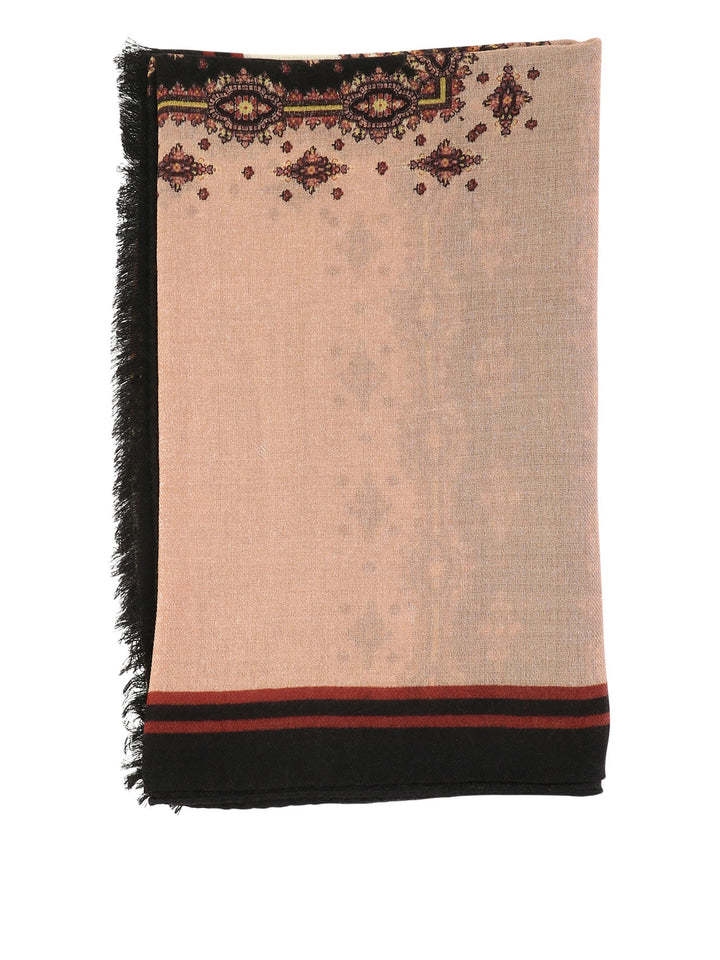 Etro Printed Scarf Sciarpe & Foulard - Black | 52ecfe0a3dc58973914a2bba0046576108fa46ca