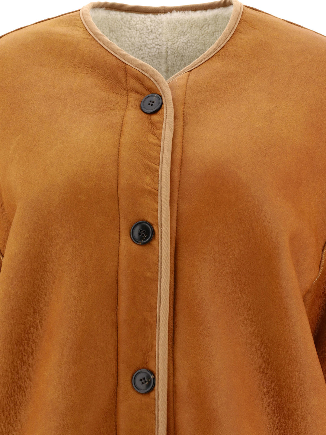 Giovi Reversible Shearling Jacket Jackets and Coats - White | be39eb95aed6cd4bcbd2d2d34cea00d0158df28f