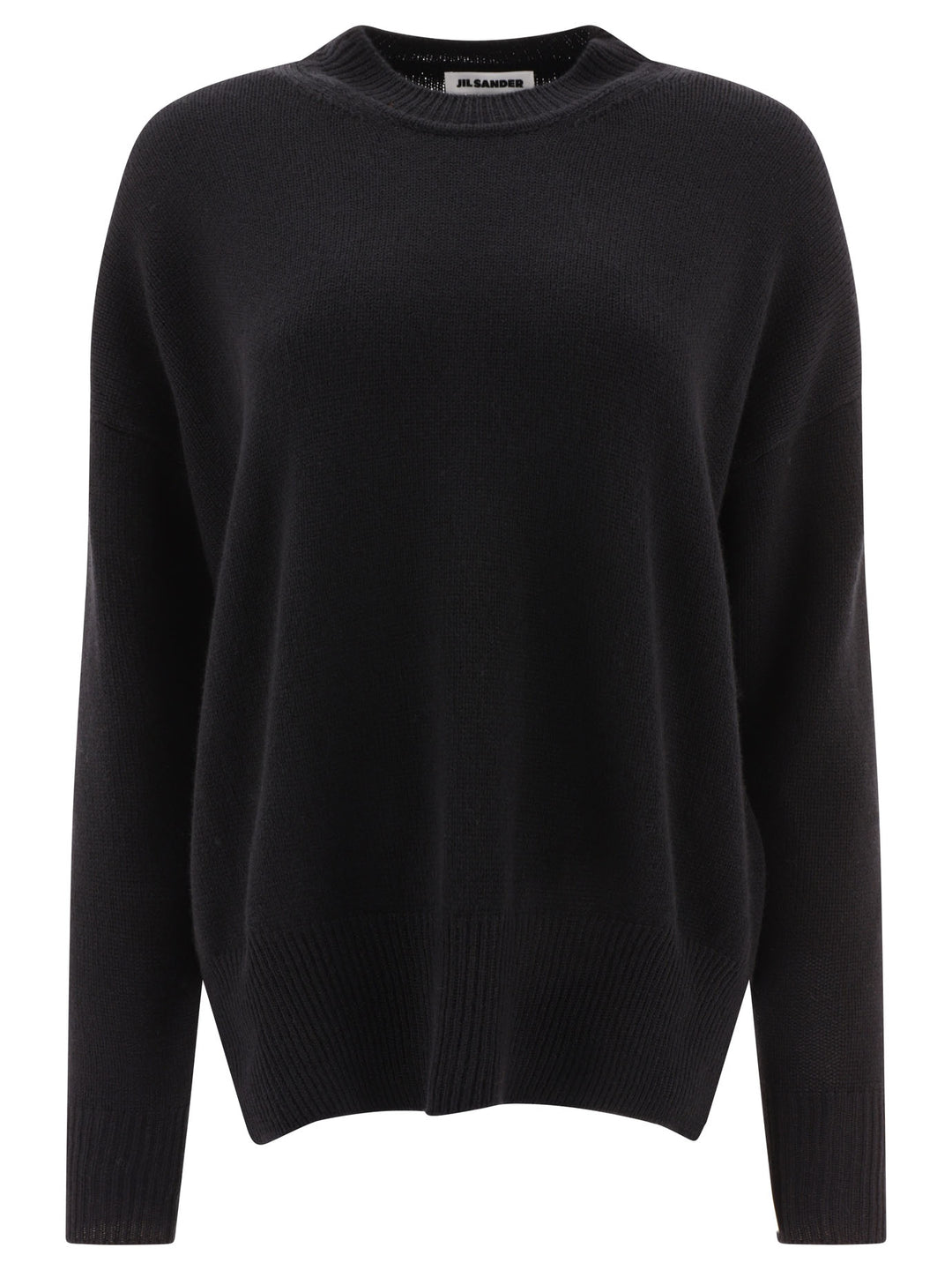Jil Sander Superfine Cashmere Knitwear - Black | 4176d86c951d35d18b8a344ce12267466ad6c71c