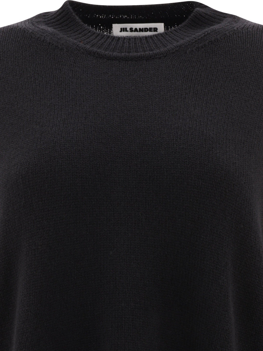 Jil Sander Superfine Cashmere Knitwear - Black | 2230961f0cc3139b9cb884892a45899a6c96ebe5