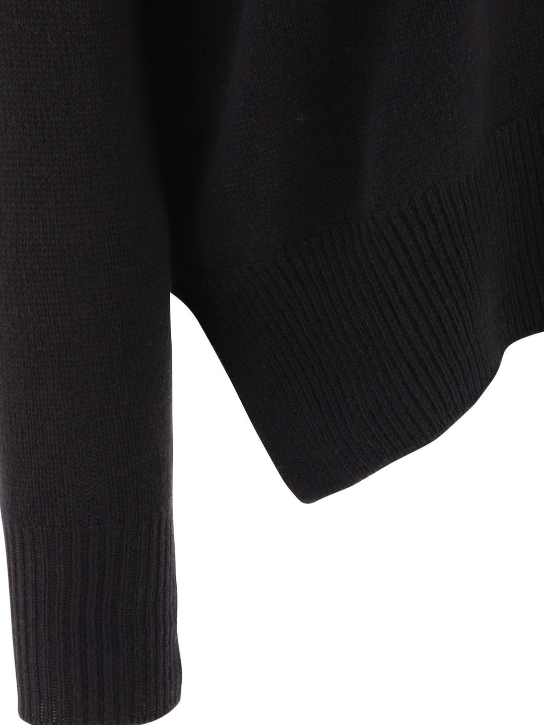 Jil Sander Superfine Cashmere Knitwear - Black | ae6f88800c31a7cdfcd15252c7486a3fc2c94522