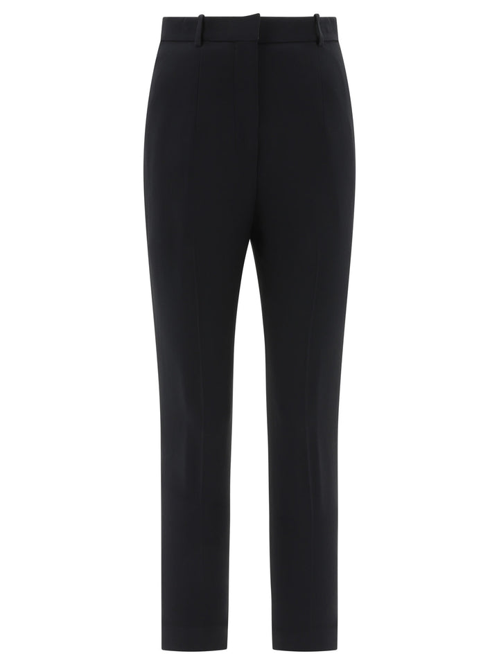 Alexander Mcqueen Cigarette Trousers - Black | 51036b17d2e73e26cd924f576a9c8b8685229651