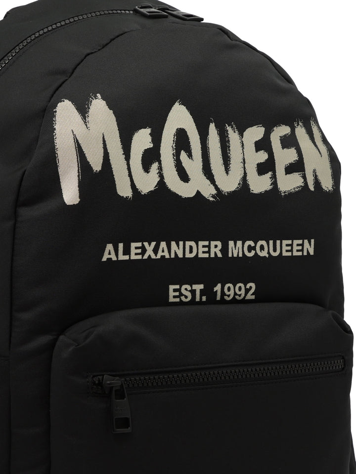 Alexander Mcqueen Metropolitan Backpacks & Travels - Black | eea32b9a6f1f3b17a6699ecfc48762e2aae2ecfa