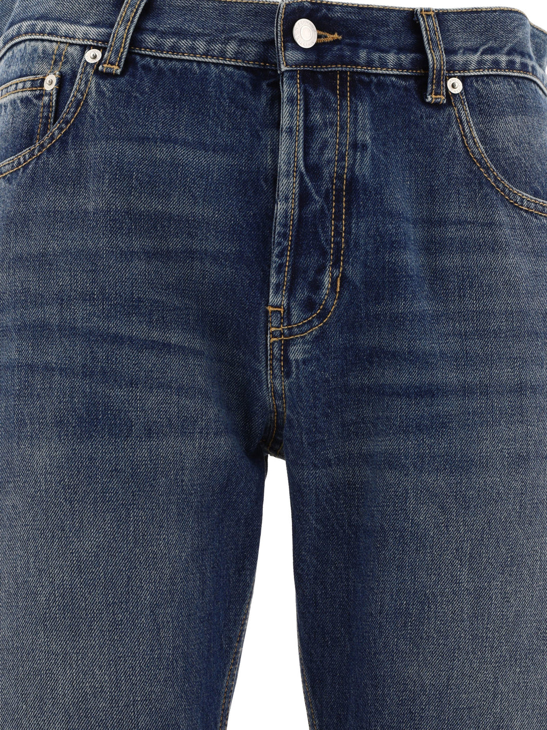 Alexander Mcqueen With Logo Detail Jeans - Blue | be76737fe77dd76b5c7aaf23e98cebbbc8e2b74d