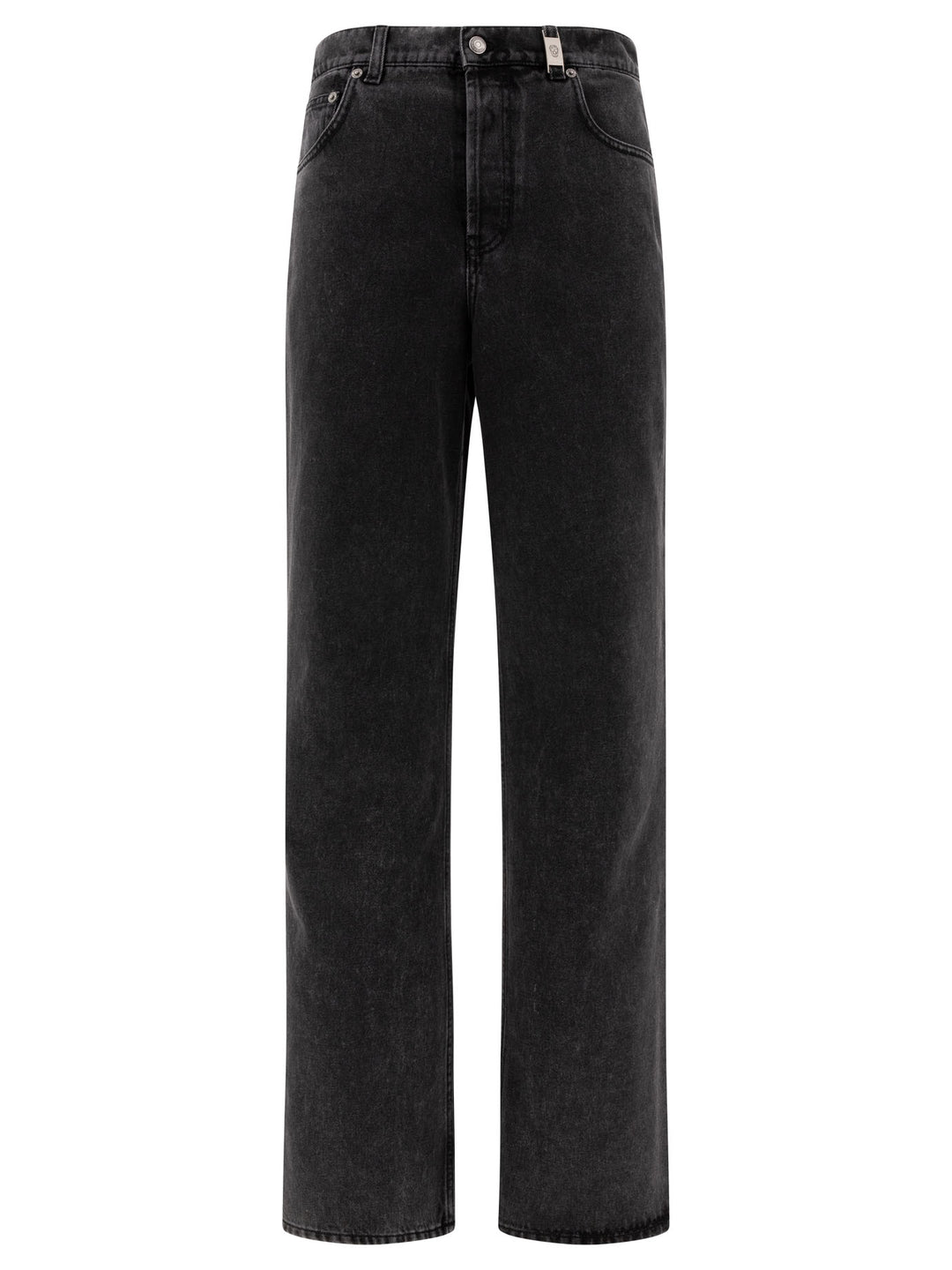 Alexander Mcqueen Low Rise Baggy Jeans - Black | 5dc1b4507aa09869c391f38f790006423482424e