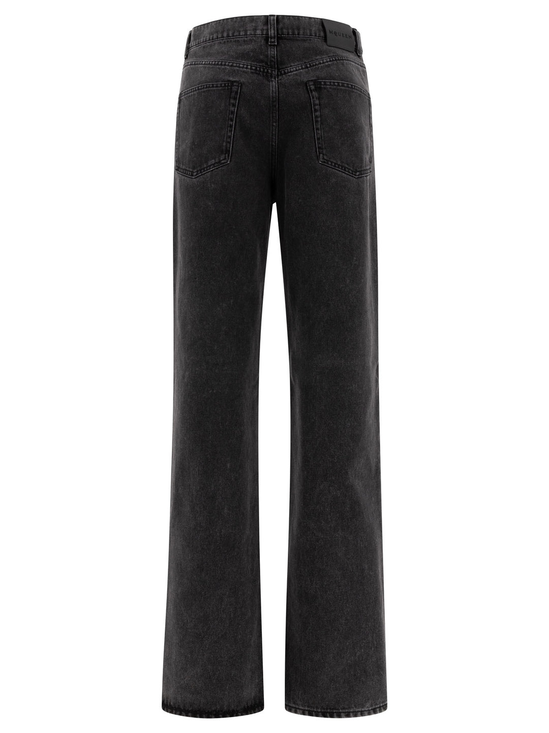 Alexander Mcqueen Low Rise Baggy Jeans - Black | 2f728e4d53c9cb8b1ef1675f98db1f0fbb4770a6