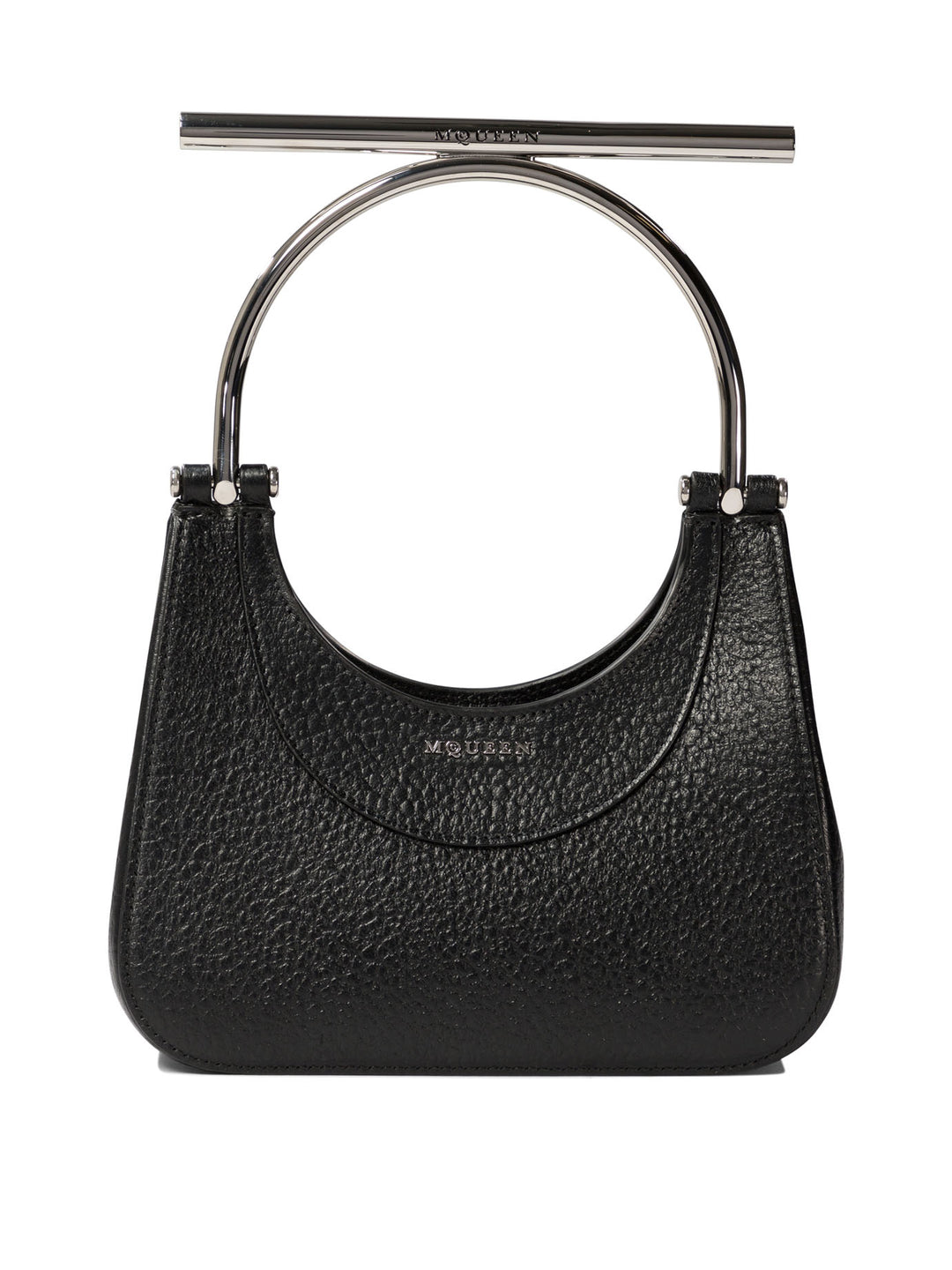 Alexander Mcqueen Mini Cross-Bar Handbags - Black | 9fed1b848ec1e04619ce228bd73589fb99a297af