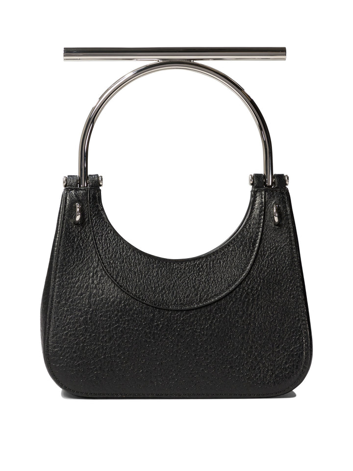 Alexander Mcqueen Mini Cross-Bar Handbags - Black | fd71e7ecf3e591350ede13c0ca1ca01815fda709