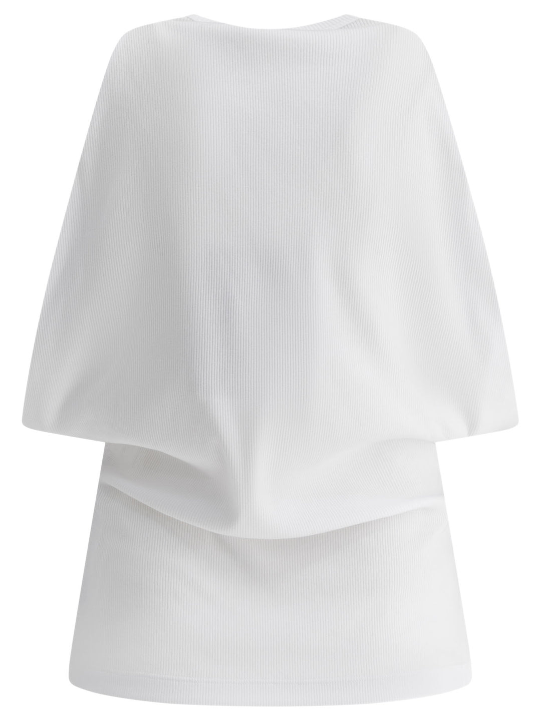 Alexander Mcqueen Ribbed Top Tops - White | cbcb694ca5914ff6c794e760837e5a1eab462ad1