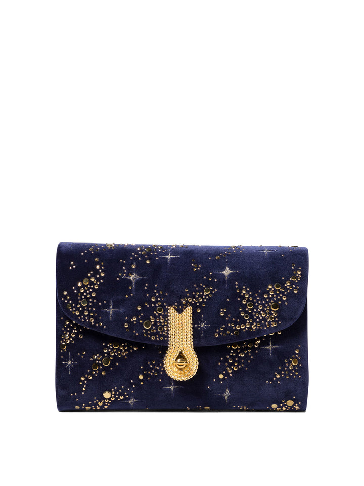 Amato Daniele  Crossbody Bags - Blue | 7a0088c64a2166792412087266337e64ab788061