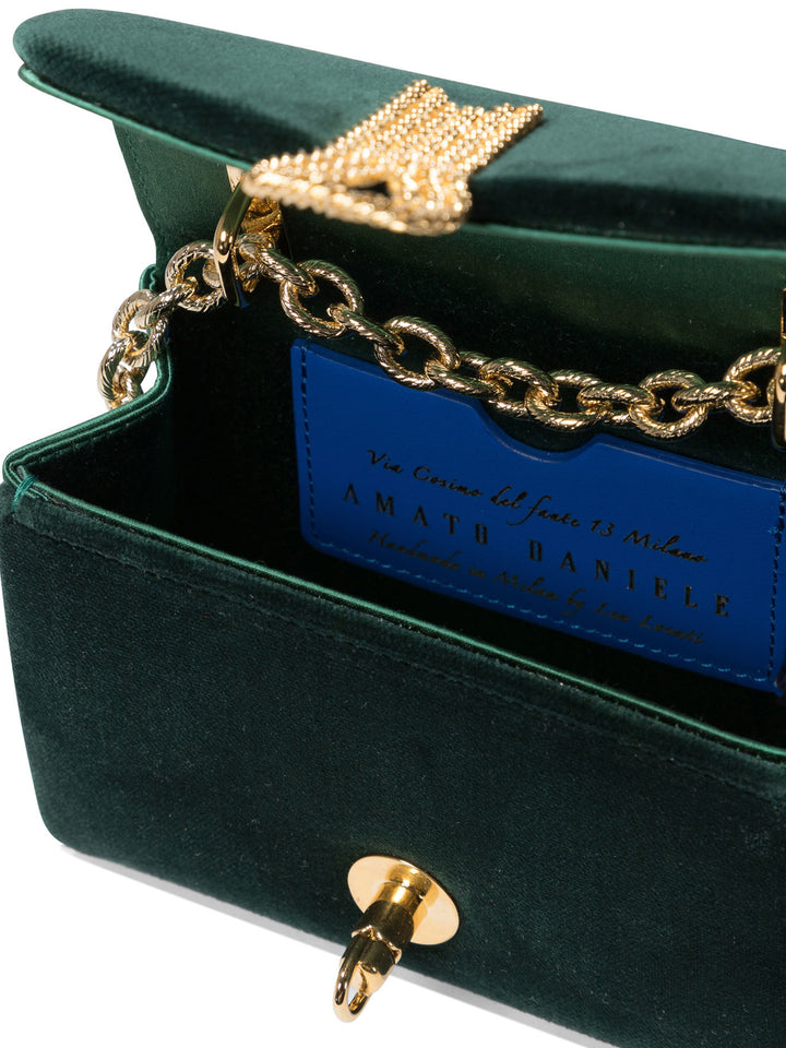Amato Daniele  Crossbody Bags - Green | e0a48663309d43bf5695abecd1d6737036e3b4f7