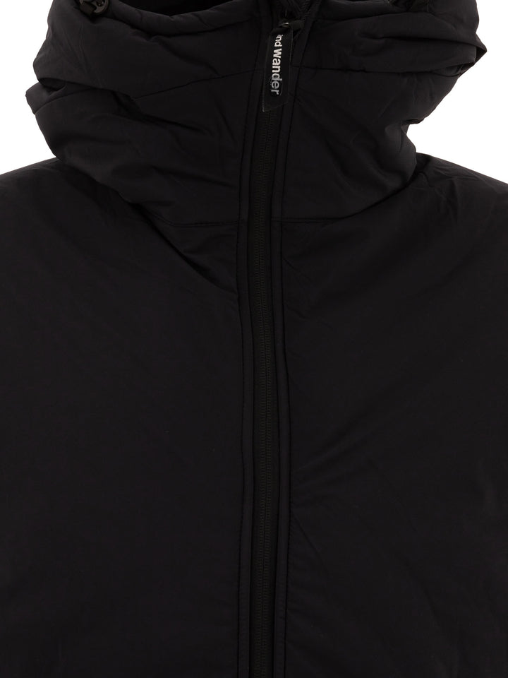 And Wander Jacket With Fleece Insert Jackets and Coats - Black | 4488c4c9a323bae530859044b4a8bc42c3efb5d4