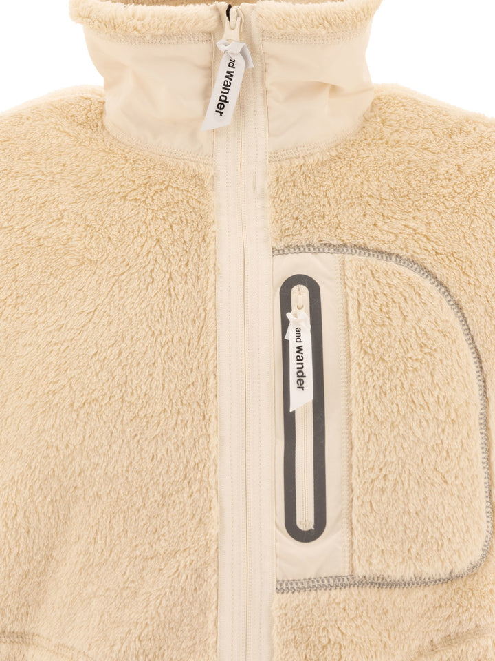 And Wander High Loft Jackets and Coats - Beige | 327b675d4e46857e713281b119edc7cce87a25c5