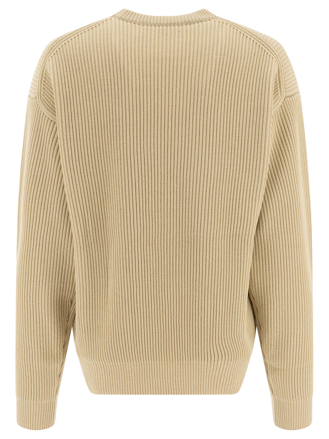 Auralee Wool Crew Neck Sweater Knitwear - Green | 16f52a380860f75d2495e910c2a2ef9ae2bafc4c