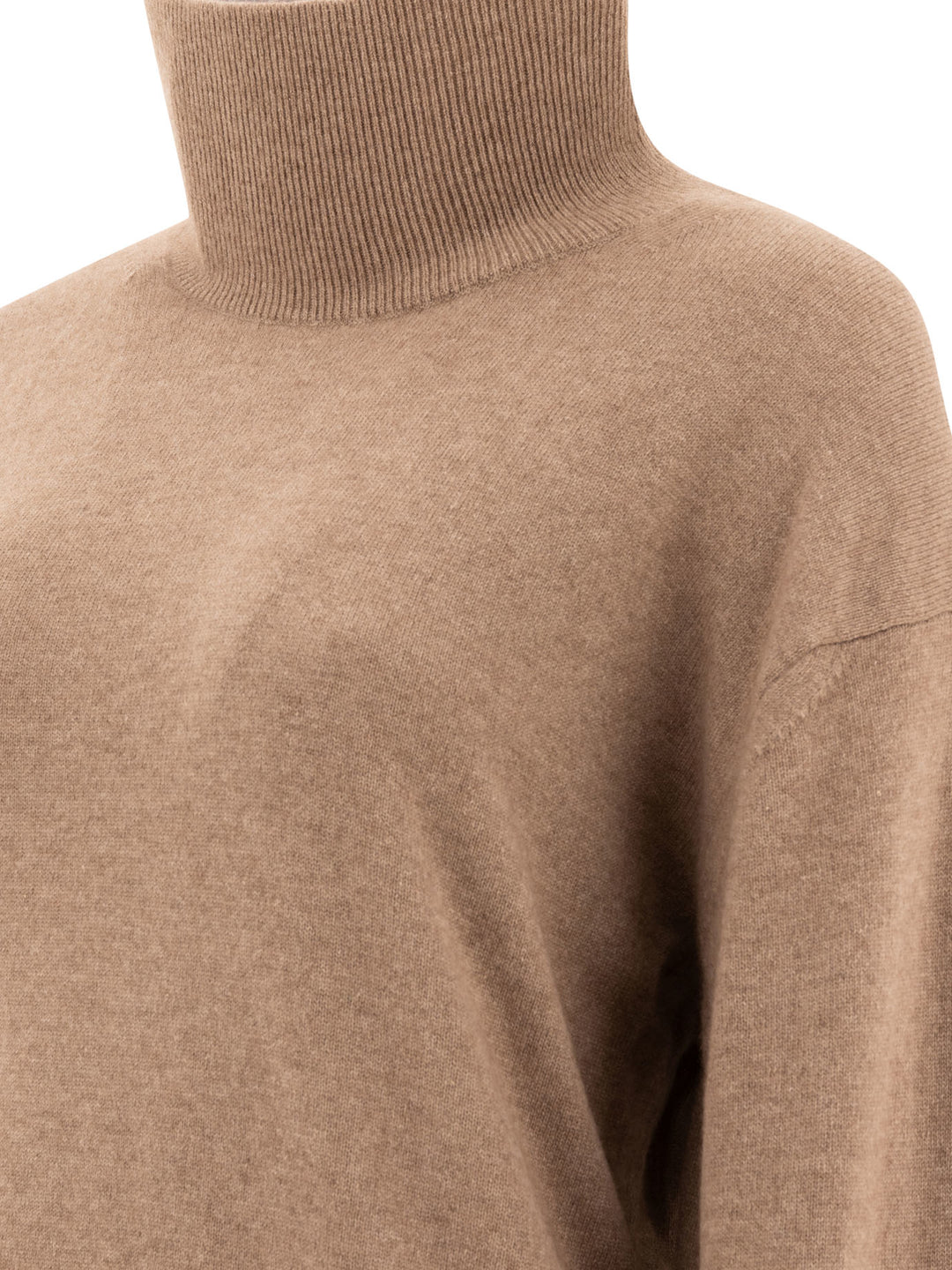 Auralee Cashmere Turtleneck Sweater Knitwear - Brown | b7ee87a432b07d5c7d500182a13f2a42bb25127d