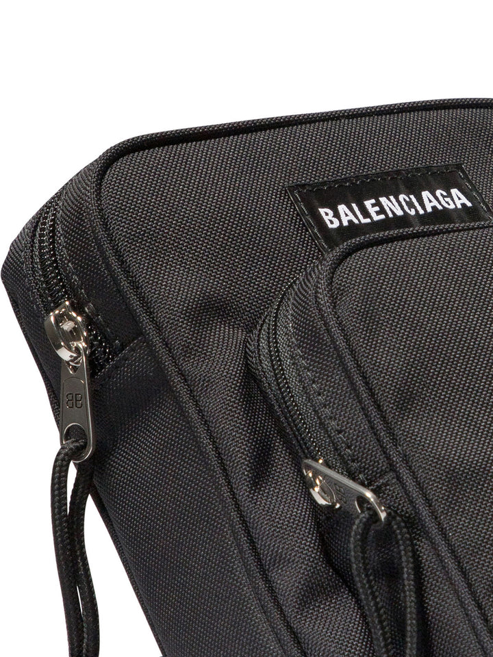 Balenciaga Explorer Crossbody Bags - Black | 22331db5c23d45548532f16d9ffbfc149269ba92