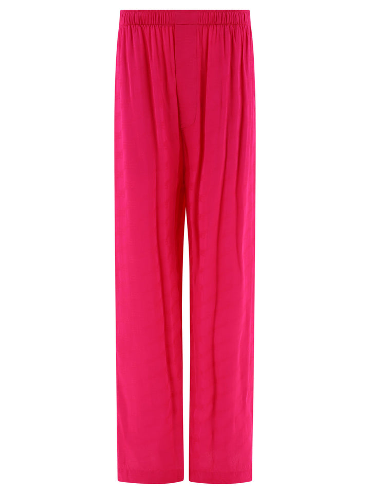 Balenciaga Bb Monogram Trousers - Pink | 539724cf41f2a81590896fdb7835ac7a39fca32c