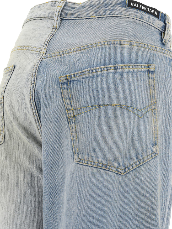 Balenciaga Fifty-Fifty Jeans - Light blue | 0a5518cd724a6cd4e66ce28c45a9f177f09bed19