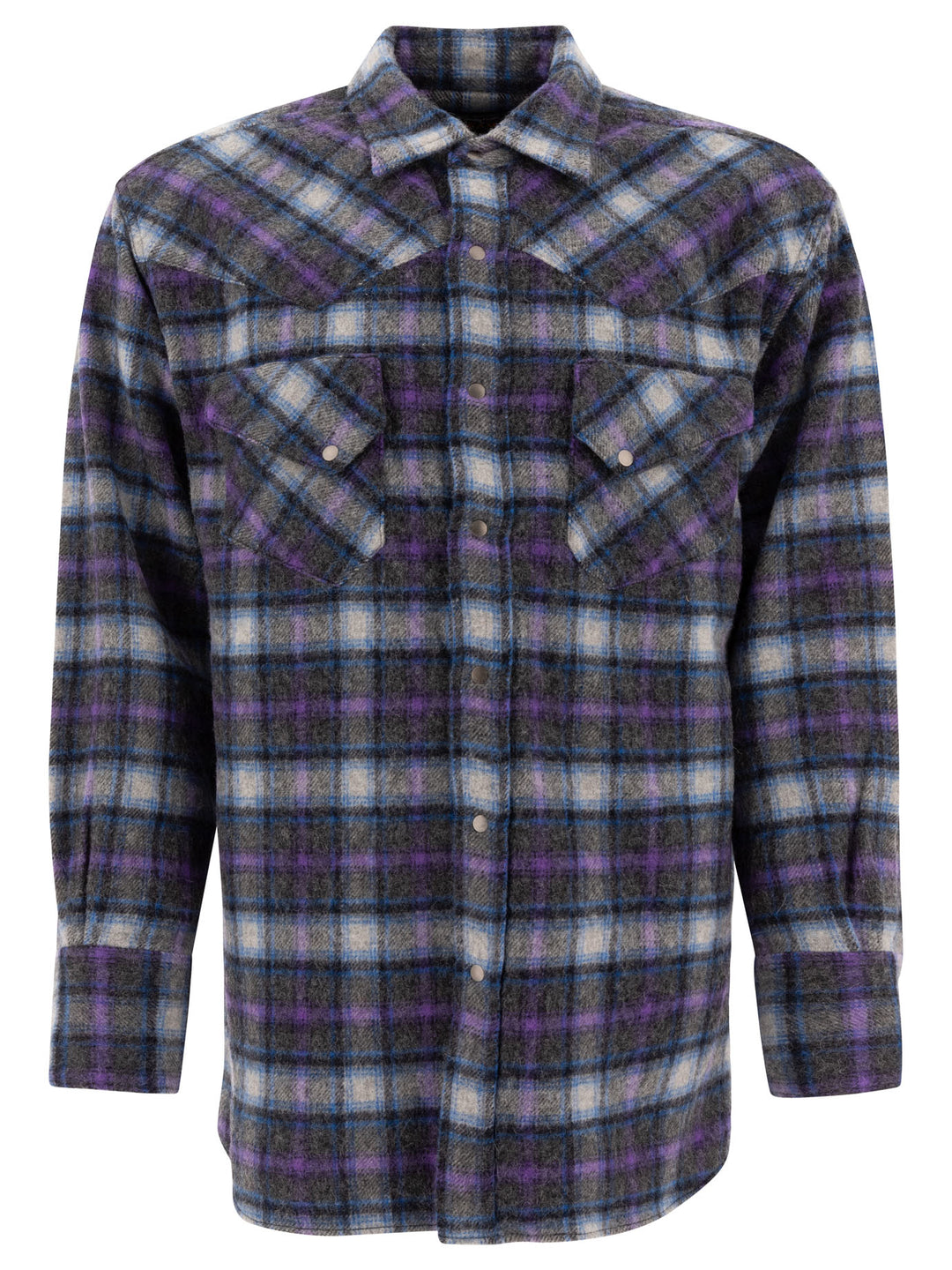 Beams Plus Western Shirts - Purple | 6d5e3a64c53ae2230b851982bda84e5867403465