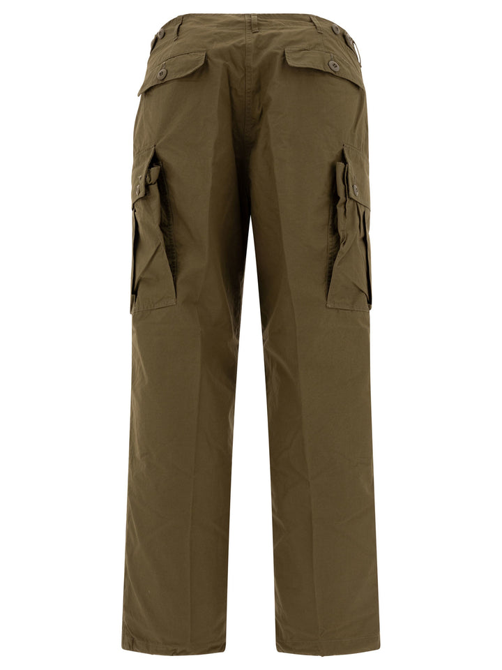 Beams Plus Cargo Trousers - Green | 7b26a838ea1ff4227ca68c0e012e1508b952e07d