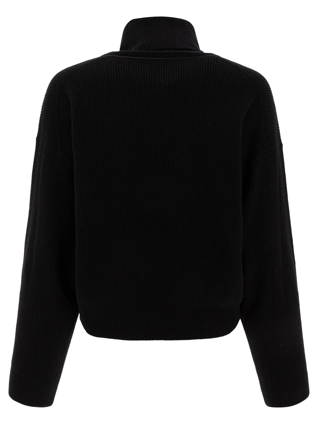 Brunello Cucinelli Wool And Cashmere Sweater Knitwear - Black | b142d3797c91c3eab282c95cb38e077f7e3b138a