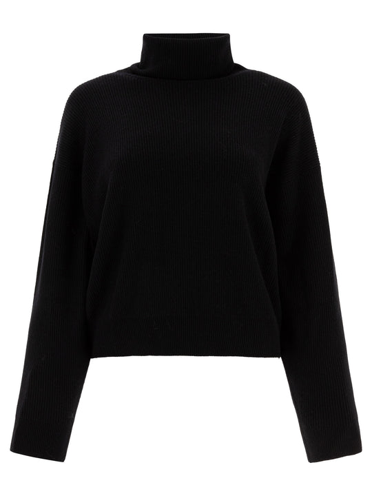 Wool And Cashmere Sweater Knitwear Black