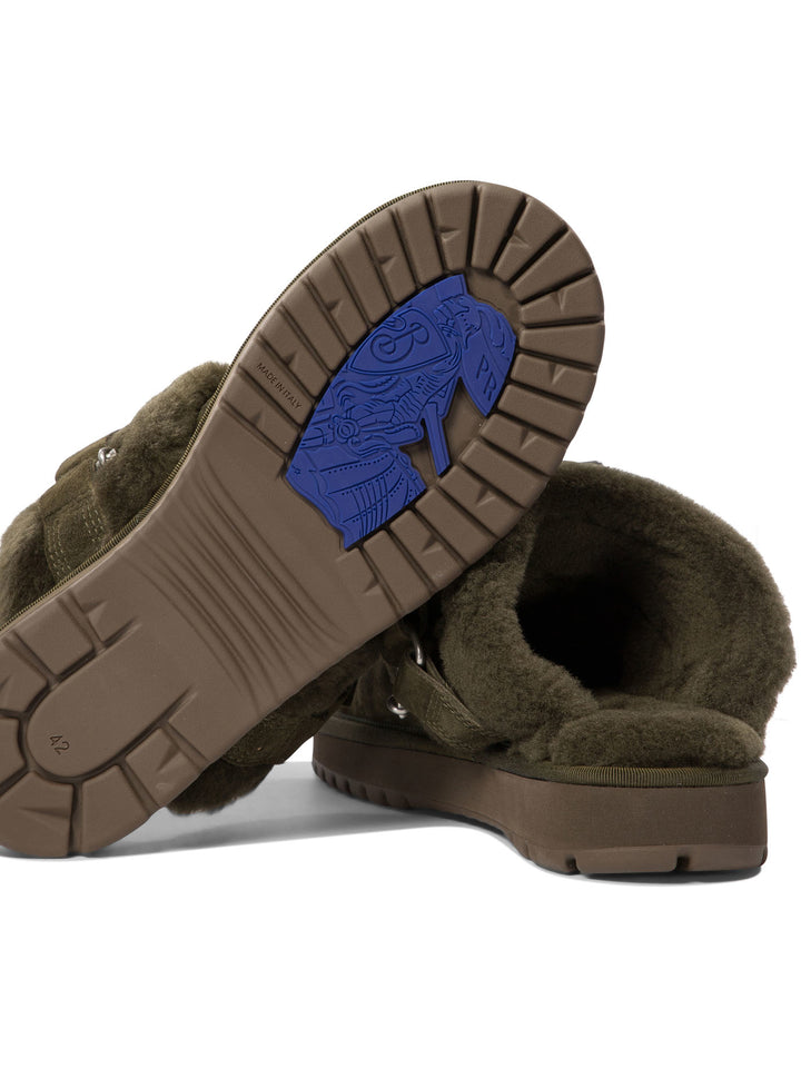 Burberry Chubby Low Loafers & Slippers - Green | ff71b3ace4871a3eaf7b5b2d8d2cbbfe92c148ea