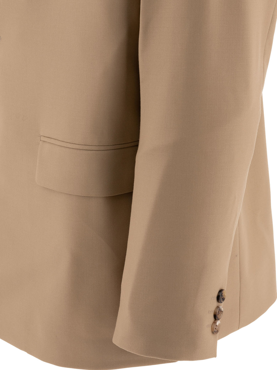 Comme Des GarçOns Homme Single-Breasted Oversized Blazer Jackets and Coats - Beige | d00fc98399d4185a50b879a92e94ea27fa815c8f