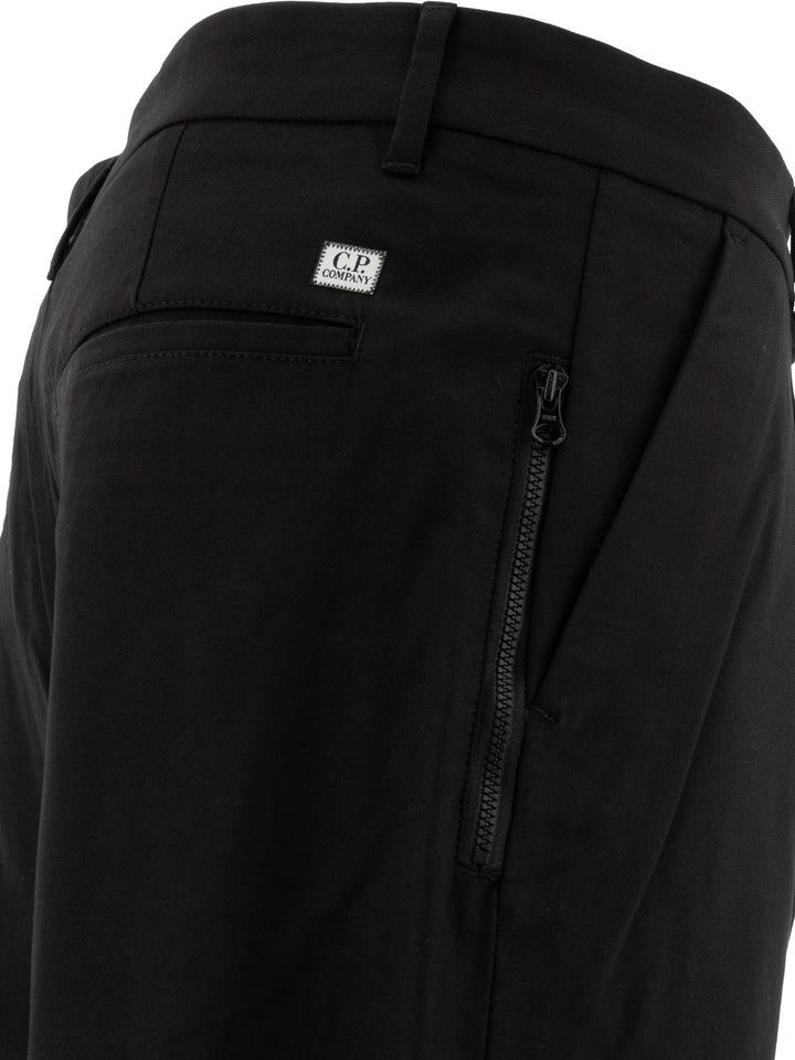 C.P. Company Superior Structure Stretch Trousers - Black | b0b34093dc82ffb160244ae696452069e05e5489