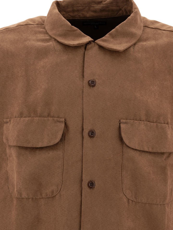 Engineered Garments Classic Shirts - Brown | bfb8909b3cc39a1f5553f6129426dfc99baee4ab