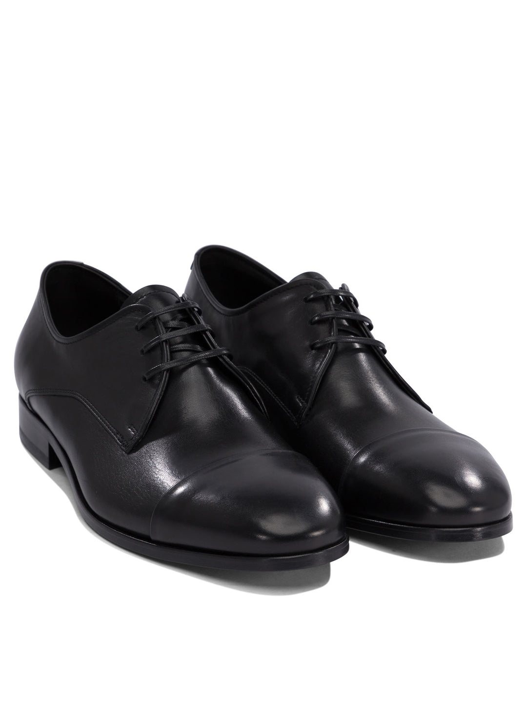 Fabi Leather Brogues Lace-Up shoes - Black | f5b707eb99b1b4928299246e06a92b7496213318