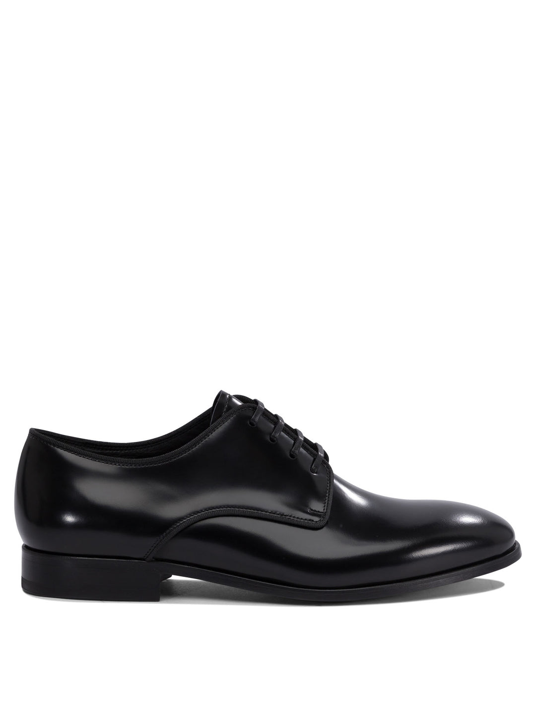Fabi Leather Brogues Lace-Up shoes - Black | 9d9dc079b771501d428f035a0147b06d23cba1b0