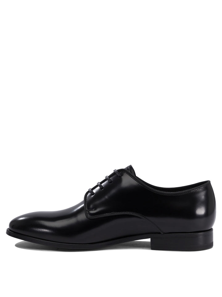 Fabi Leather Brogues Lace-Up shoes - Black | be285d8b8bf5b3ff880a1debb921c43226907cb1