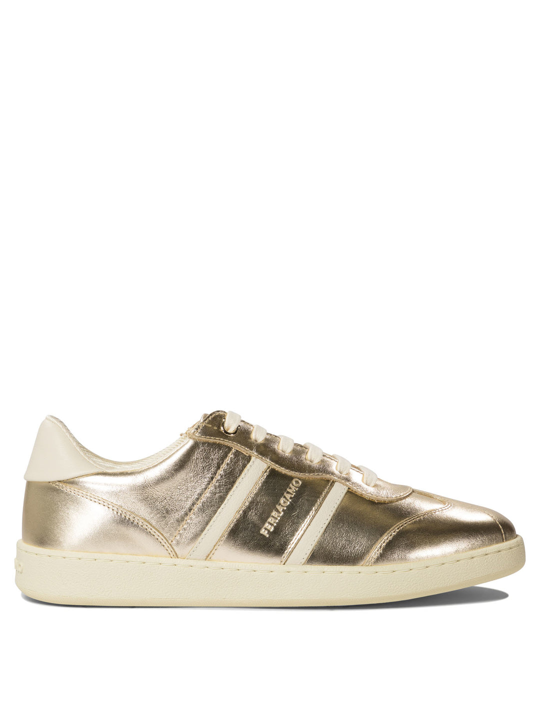 Ferragamo Achille Sneakers & Slip-On - Gold | 9db4a9473acf4f4fe2d52405b5ec0ffc89c29058
