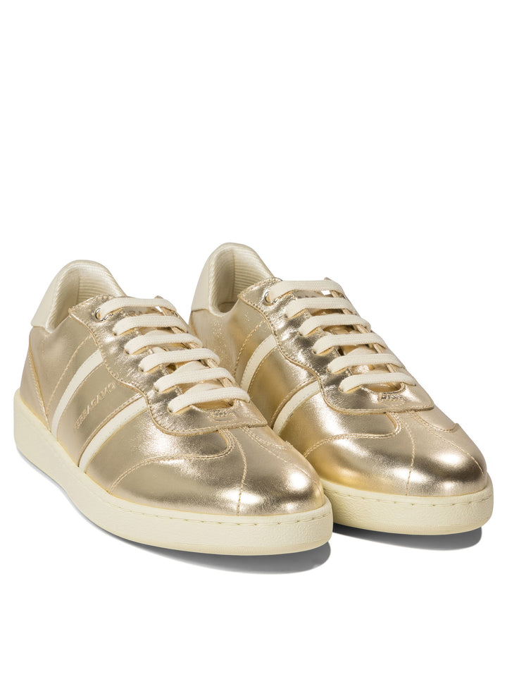 Ferragamo Achille Sneakers & Slip-On - Gold | 1a6a6eaab2c1bee5daa39f042607569e9b1ccb8c