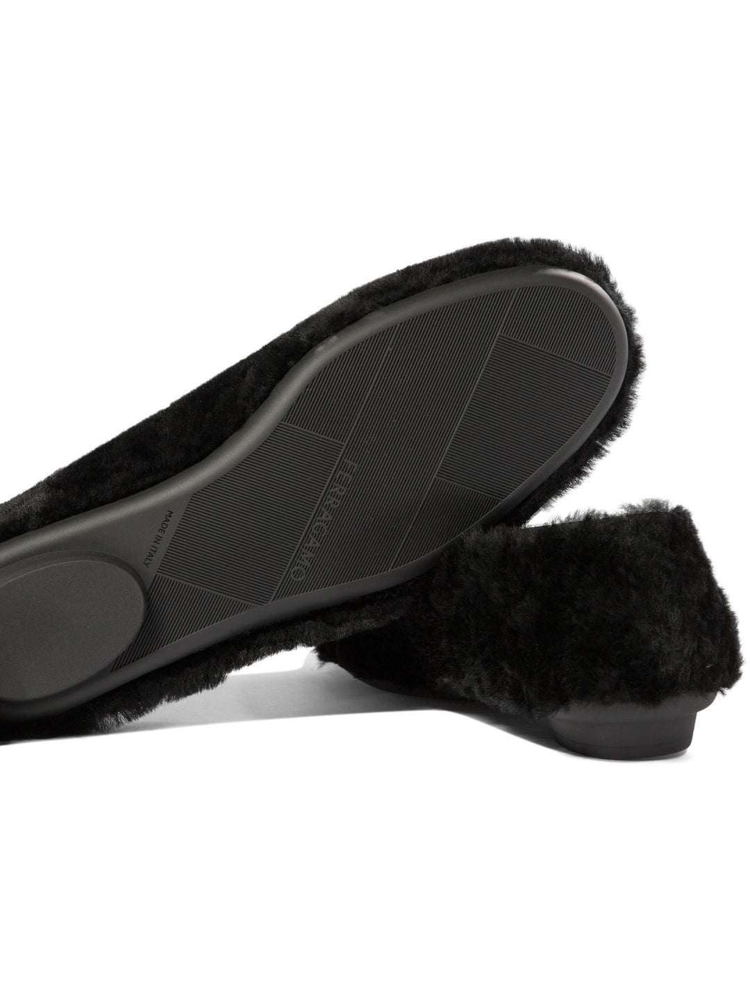 Ferragamo Noella Fur Ballerinas - Black | 95cea43b76610ac7587a417ea4ac553cfd8e20fe